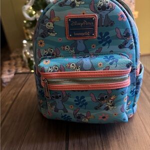 Disney Parks LILO and Stitch Scrump Hardtag Loungefly NWT